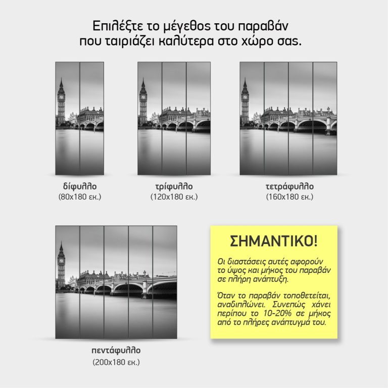 Μπιγκ Μπεν — τα 4 μεγέθη