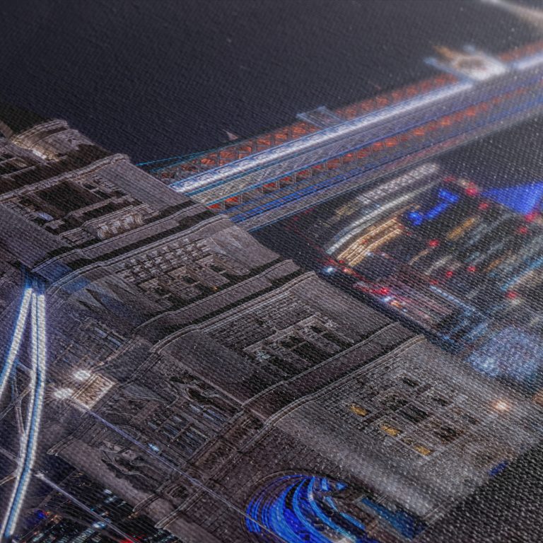 Tower Bridge — υφή καμβά