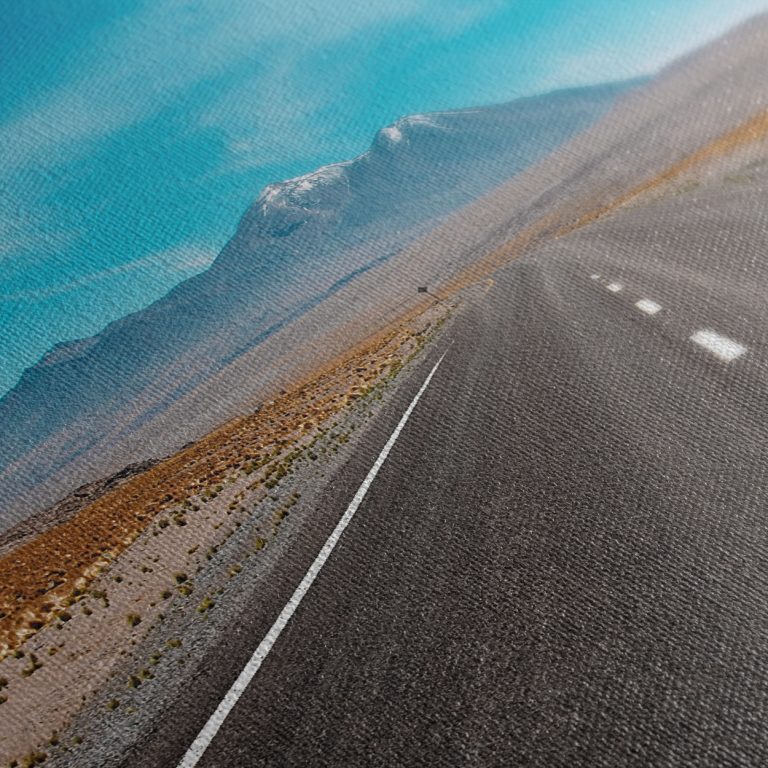 Route 66 — υφή καμβά