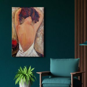 Πίνακας Ζωγραφικής Abstract Woman With Red Hair - Decotek 221197